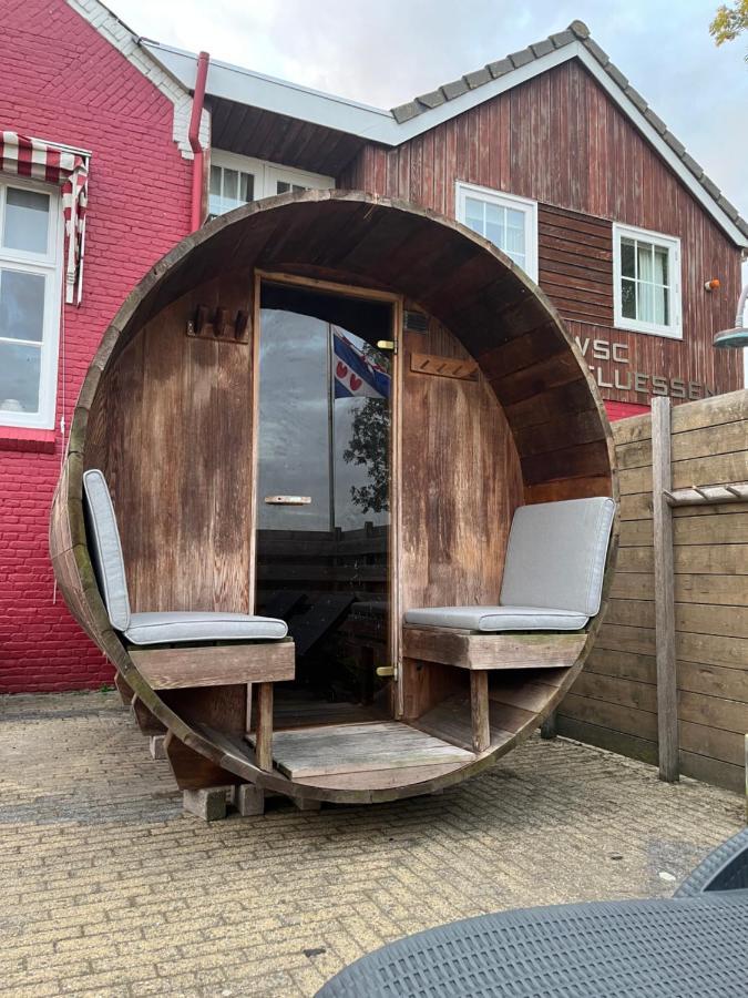 Landzicht Vakantiehuis Aan De Fluessen Elahuizen Ngoại thất bức ảnh